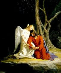 Pray with Angel Who Comforted Jesus