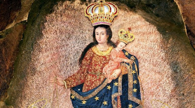 Miraculous Image of Our Lady of Lajas in a Cave